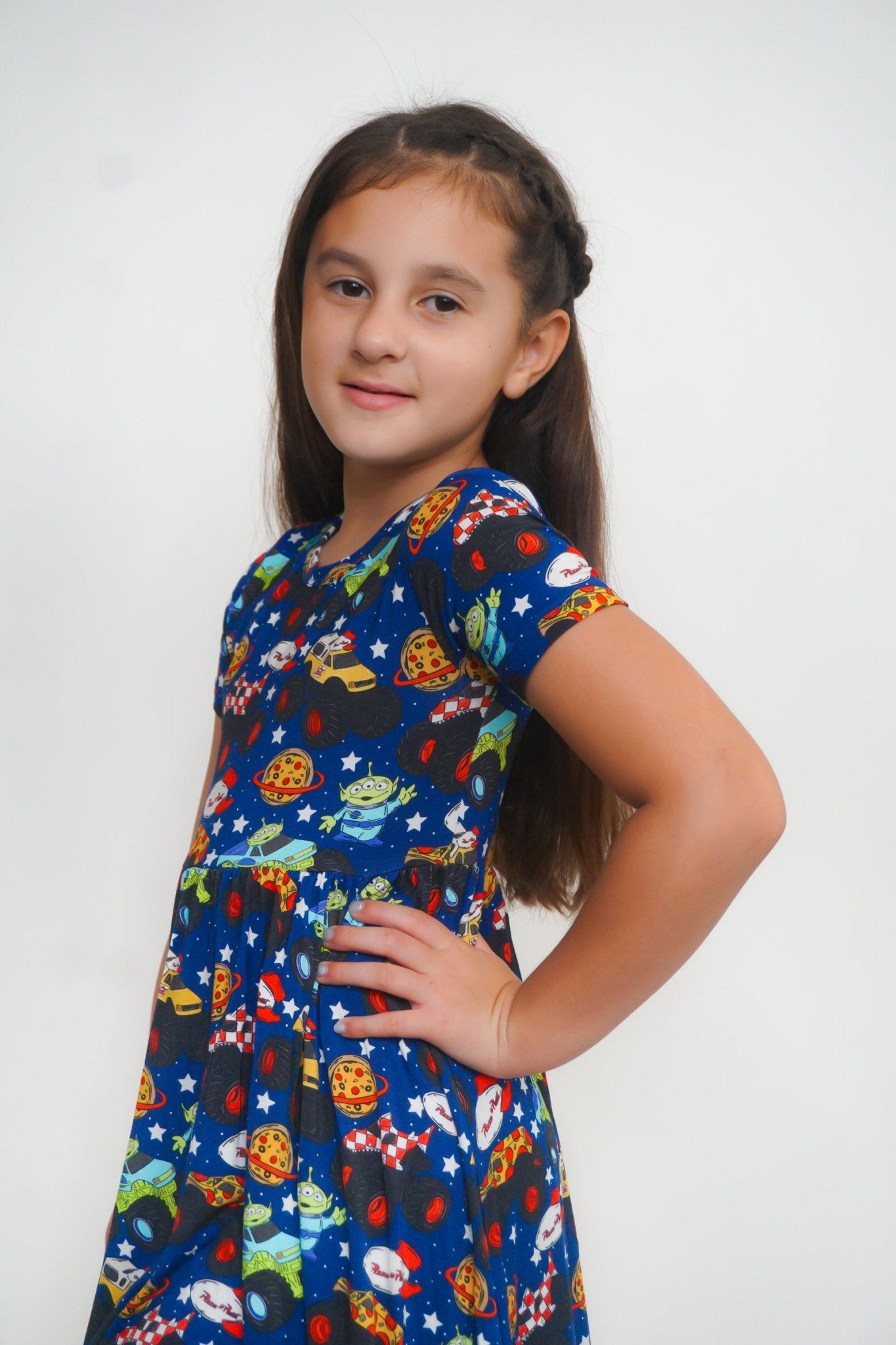 Pizza Pit Party Ruffle Dress - Ever Colter Co
