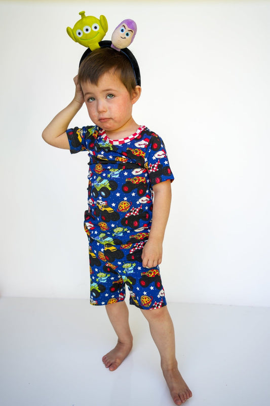 Pizza Pit Party Shorts Jammies - Ever Colter Co