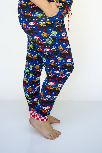 Pizza Pit Party Women’s Jogger Pajama Set - Ever Colter Co