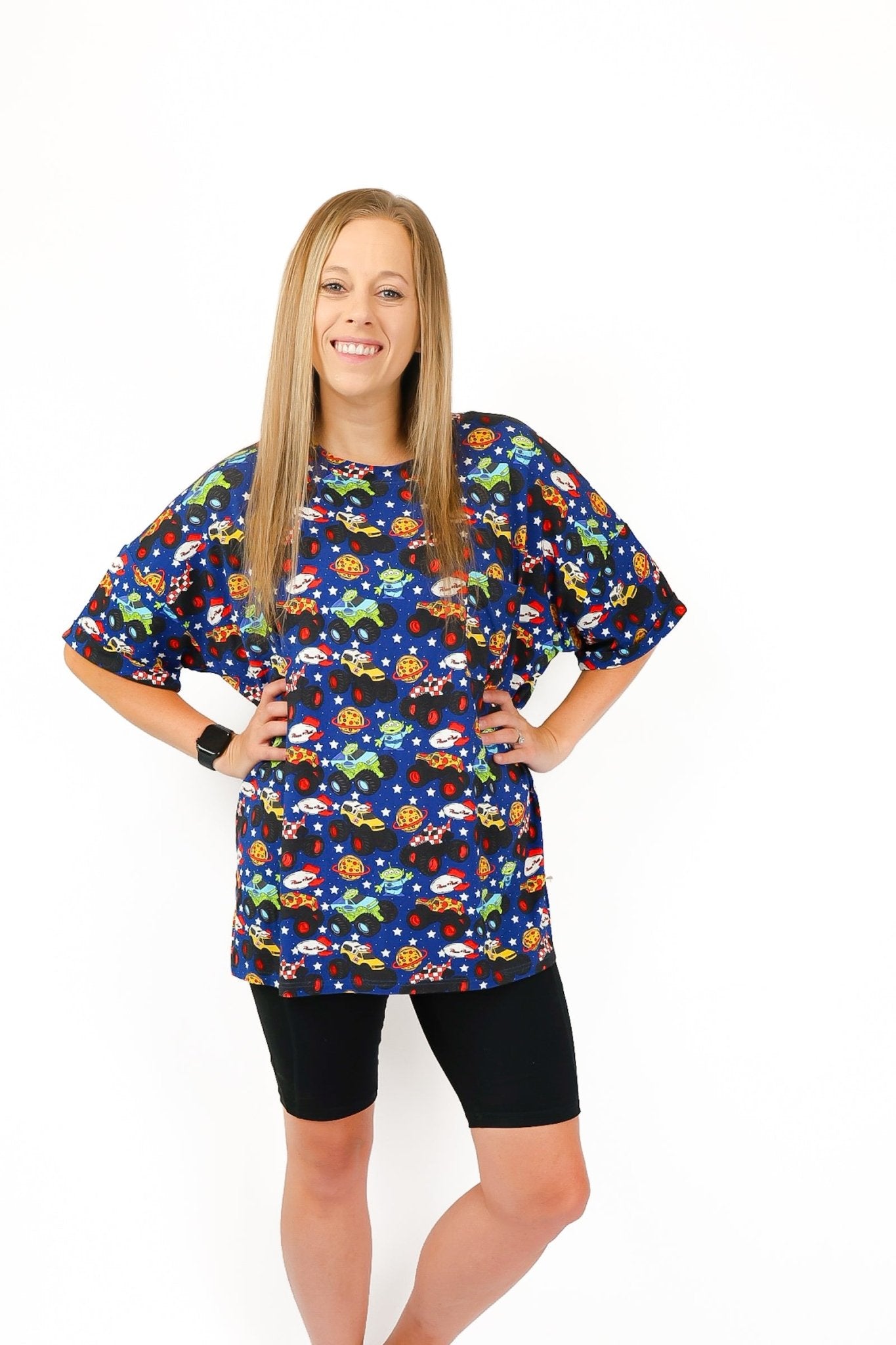Pizza Pit Party Women's Slouchy Pocket Tee - Ever Colter Co