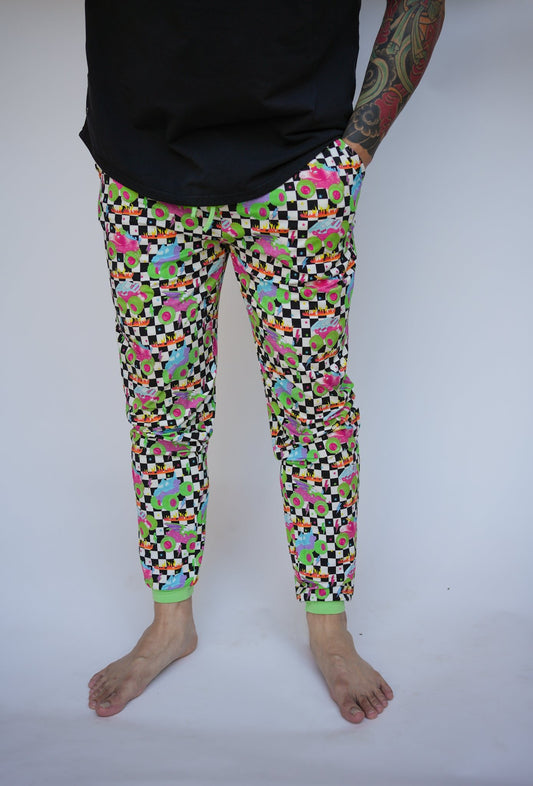 Ready, Check, Glow Adult Men’s Jogger Pajama Pants - Ever Colter Co