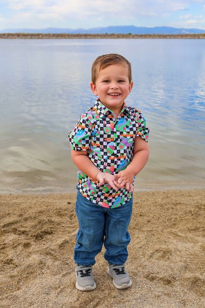 Ready, Check, Glow Button Up Shirt - Ever Colter Co