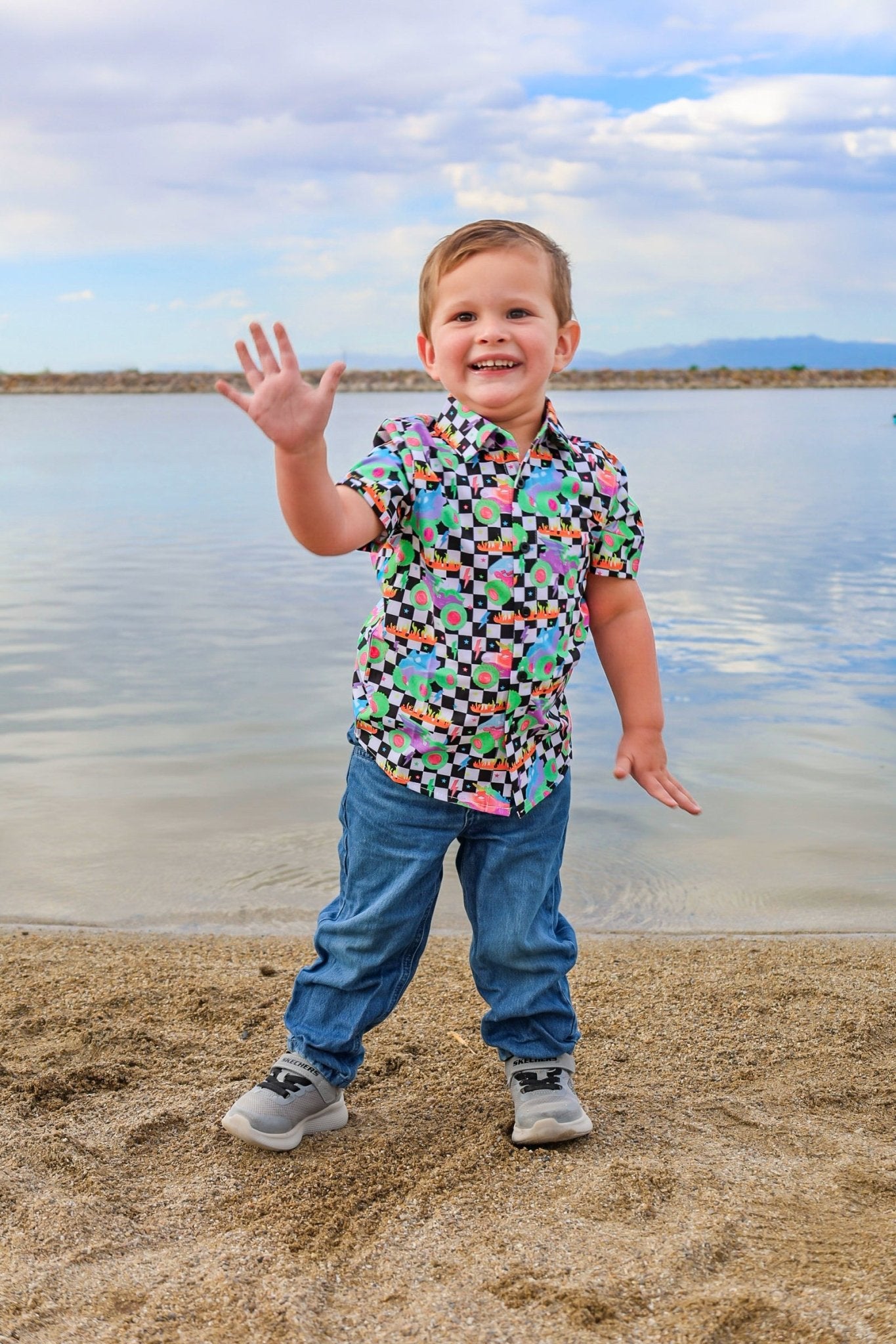 Ready, Check, Glow Button Up Shirt - Ever Colter Co