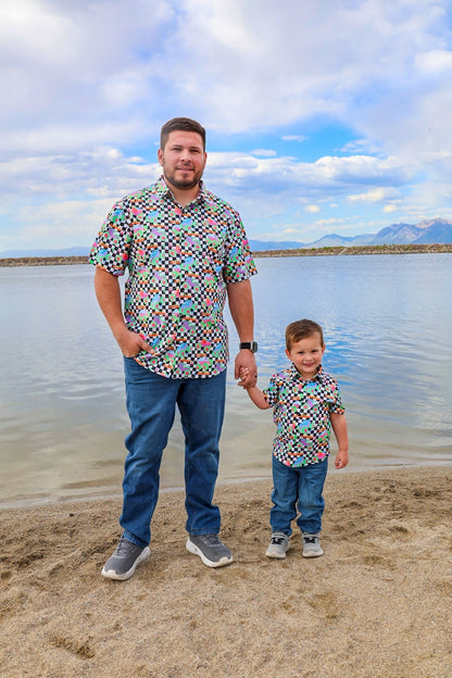 Ready, Check, Glow Button Up Shirt - Ever Colter Co