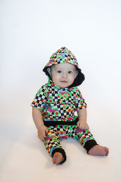 Ready, Check Glow French Terry Hooded Shirt - Ever Colter Co