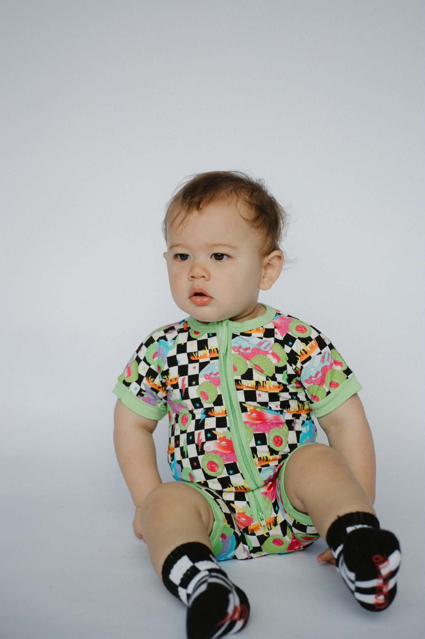 Ready, Check, Glow Shortie Romper - Ever Colter Co