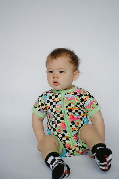 Ready, Check, Glow Shortie Romper - Ever Colter Co