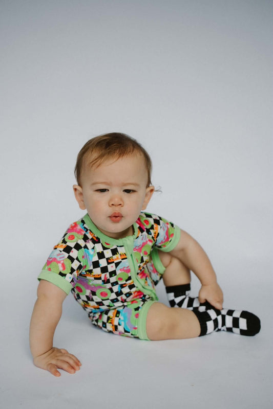 Ready, Check, Glow Shortie Romper - Ever Colter Co