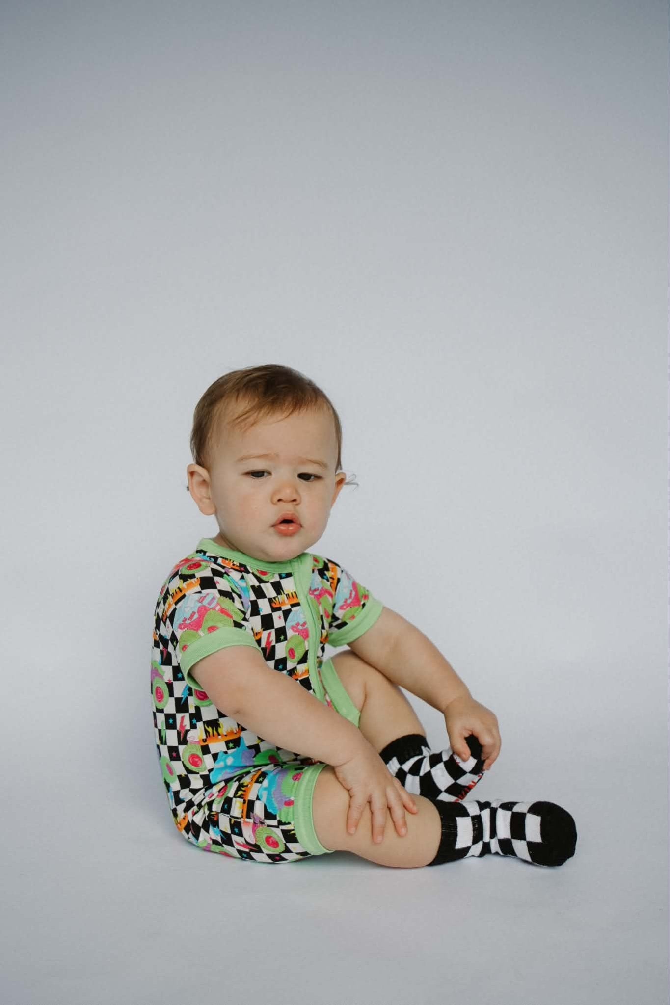 Ready, Check, Glow Shortie Romper - Ever Colter Co