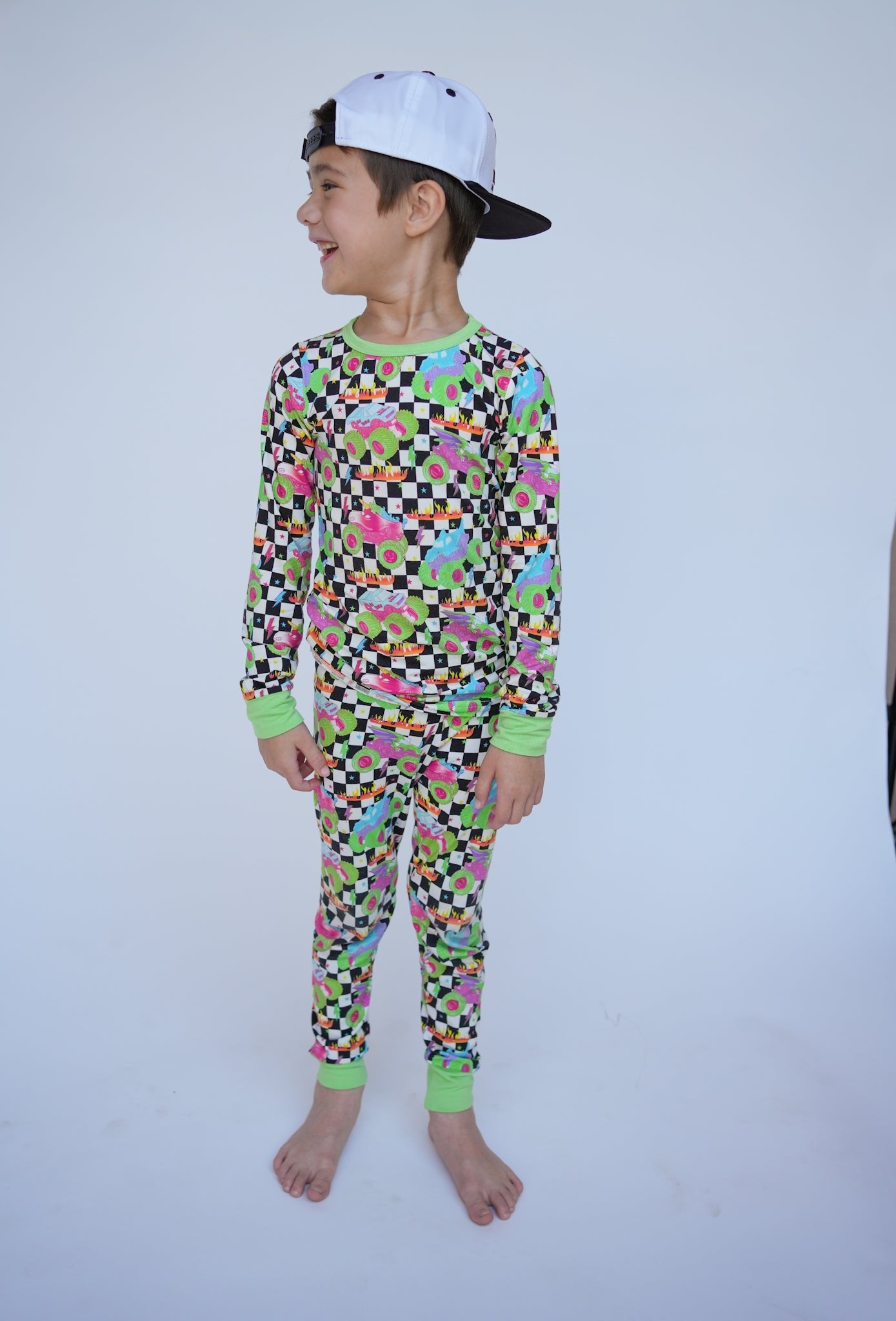 Ready, Check, Glow Two - Piece Long Sleeve Jammies - Ever Colter Co