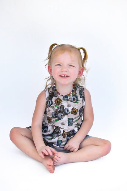 Hunter Peplum Short Set