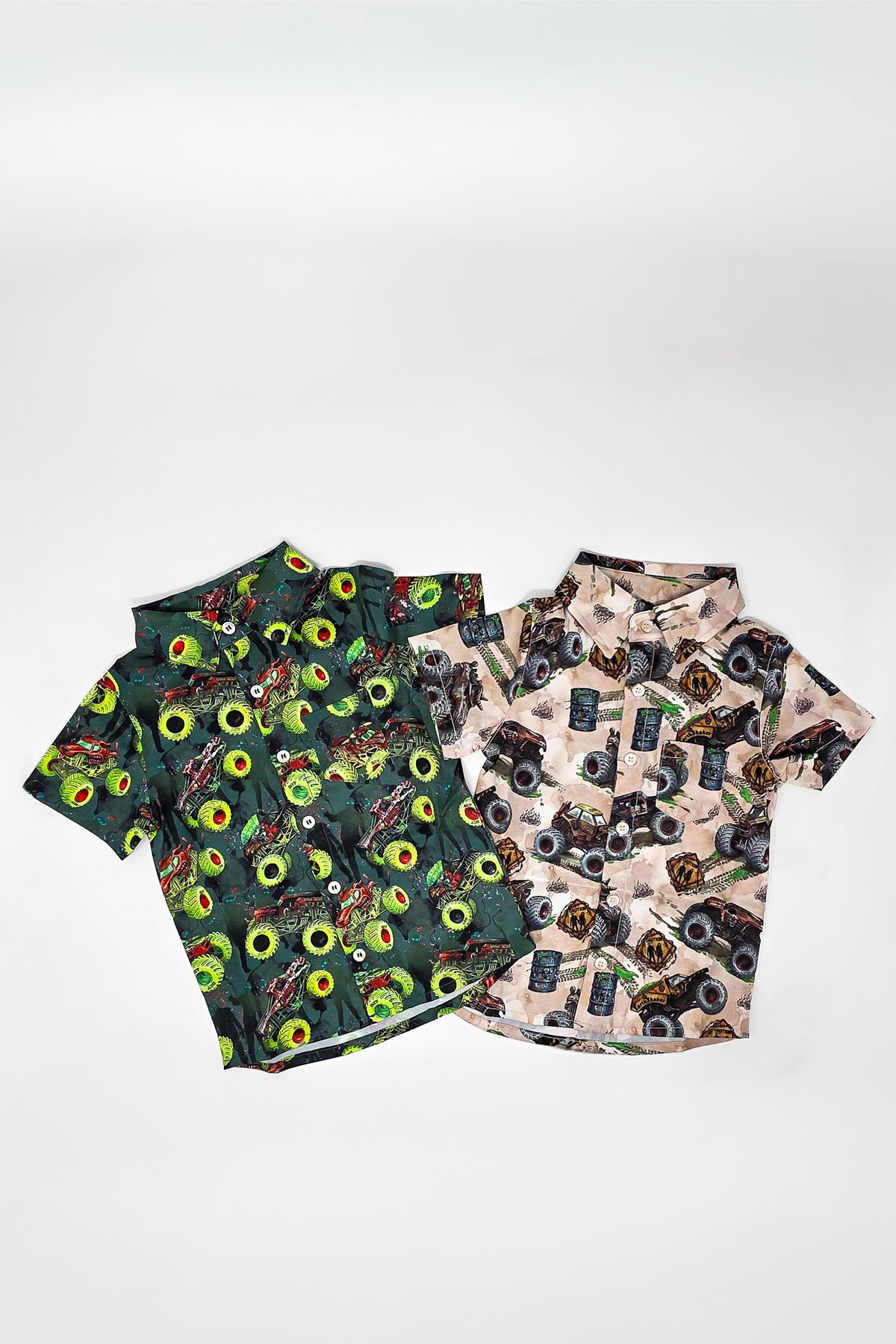 Zombie vs Hunter Button Up Shirt (Kids & Adults)