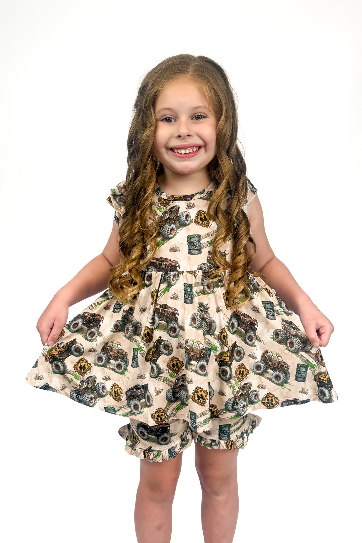 Hunter Ruffle Short Set