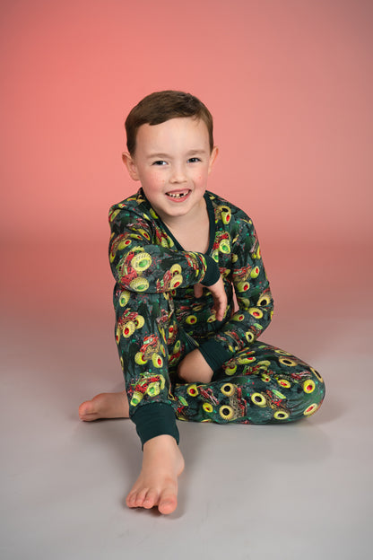 Zombie vs Hunter Long Sleeve Jammies