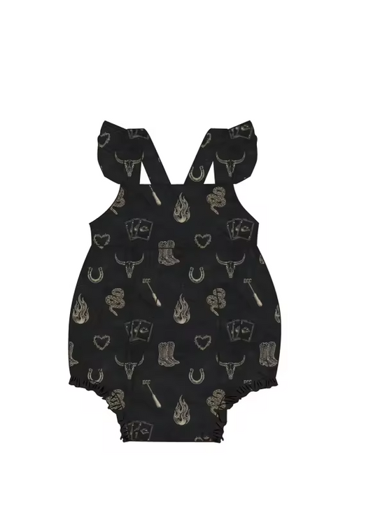Iron Outlaw Bubble Romper