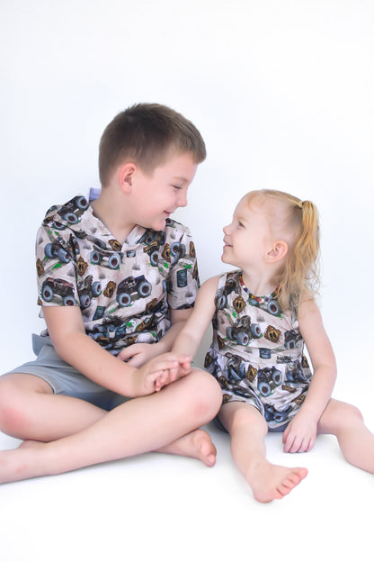 Hunter Peplum Short Set