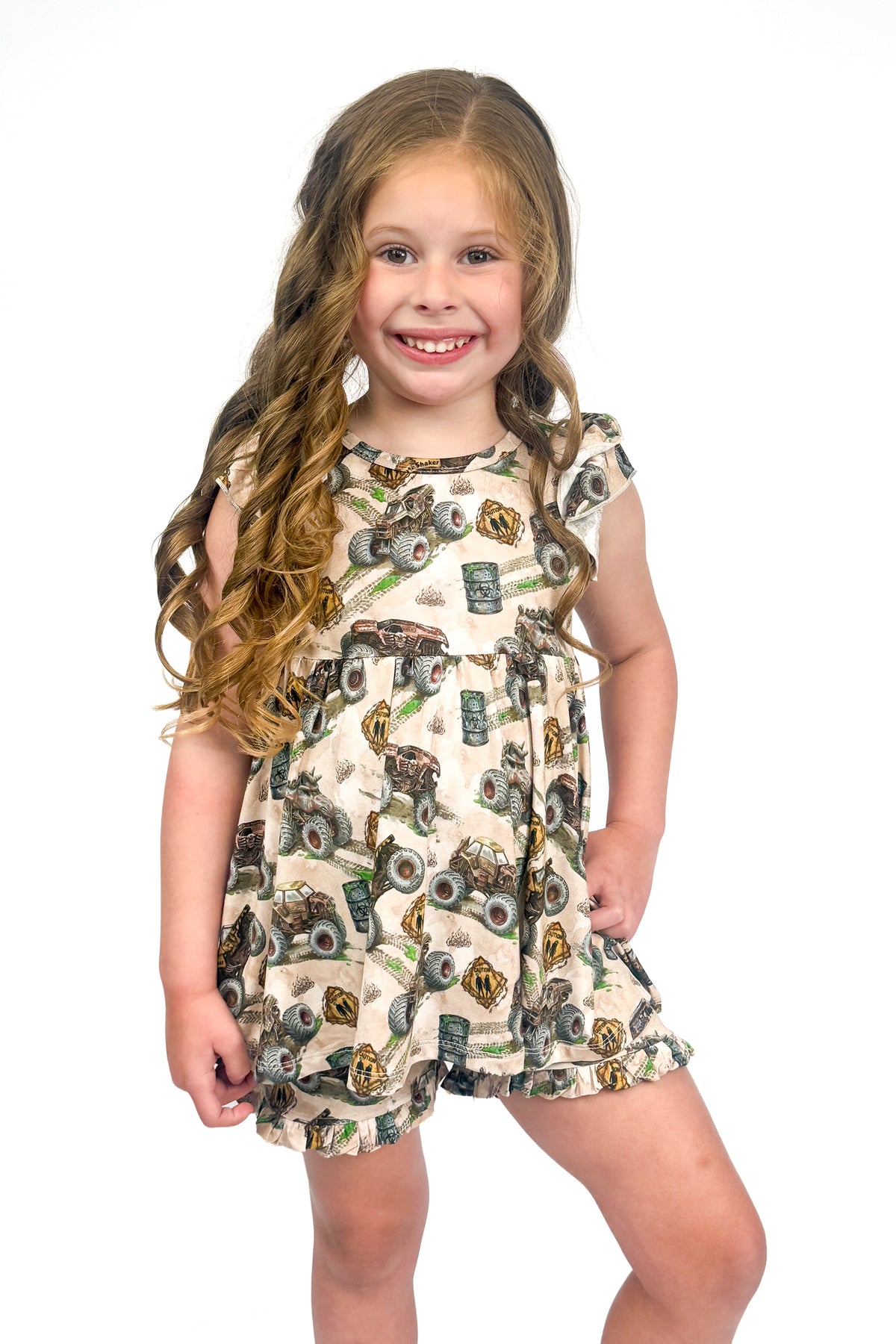 Hunter Ruffle Short Set