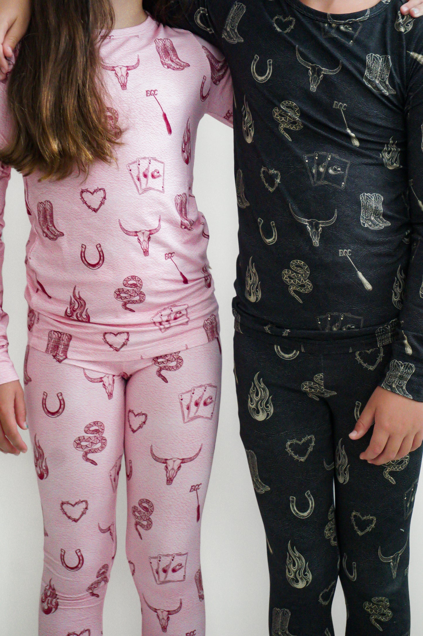 Mojave Mauve + Iron Outlaw Long Sleeve Jammies